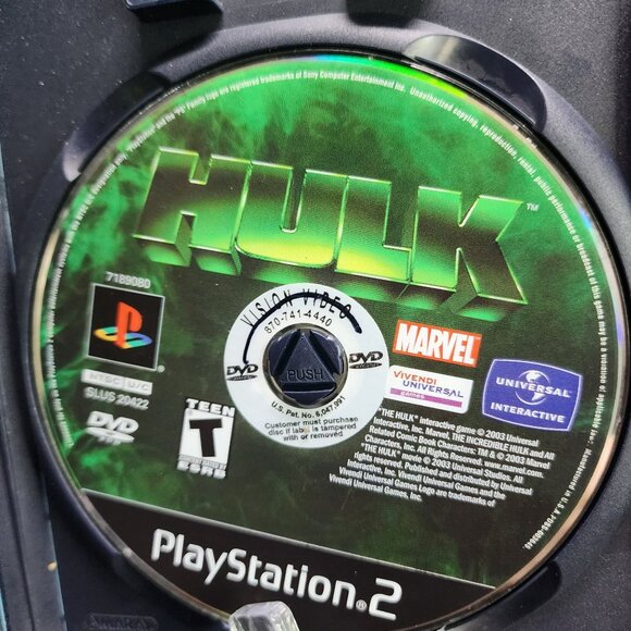 Hulk - PS2 PlayStation 2 2003 - Complete with Manual - Picture 5 of 7